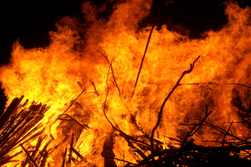 न्यूटाउन बजार मा लाग्यो आगो , २० पसल जलेर नष्ट