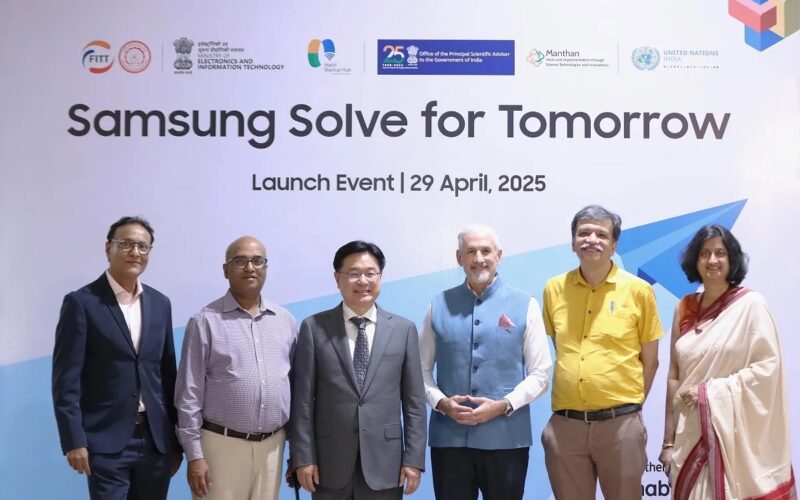 सामसुङ इन्डिया ‘सल्भ फर टुमारो २०२५’ प्रतियोगिता आरम्भ, एक करोडभन्दा अधिक अनुदान राशीसहितको प्रतिस्पर्धा