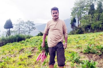 खेतीपातीमा रम्दै चित्रे बस्ती