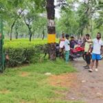 जीती चिया बगानमा खोरमा फसेको चितुवा