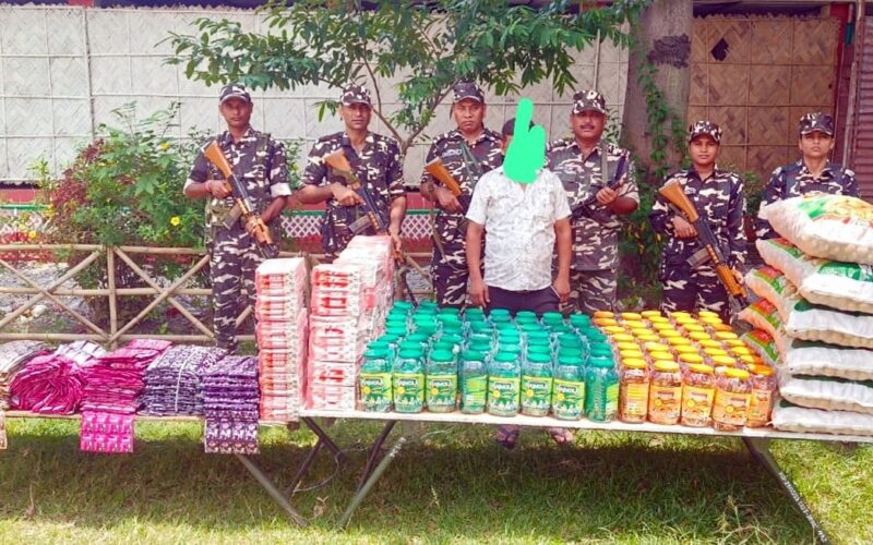 एसएसबीद्वारा प्रतिबन्धित विदेशी सामग्री जफत