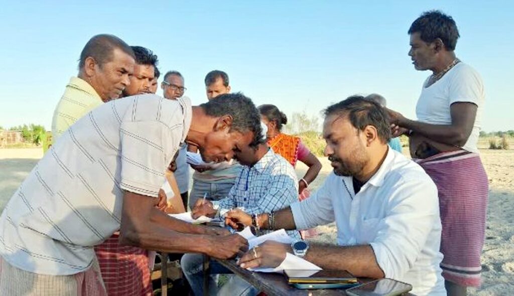 जलपाइगढ़ीमा 81 प्रतिशत एनुमरेशन फारम अपलोड