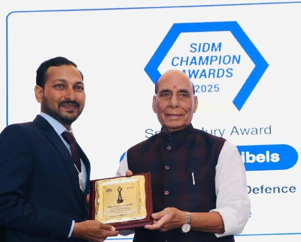 सिक्किम भूस्खलनमा सेनालाई सहयोगपछि बोनभी एरोलाई एसआईडीएम पुरस्कार