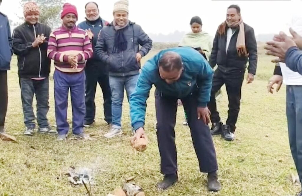 नक्सलबारीमा श्मशानघाट निर्माण कार्यको शिलान्यास