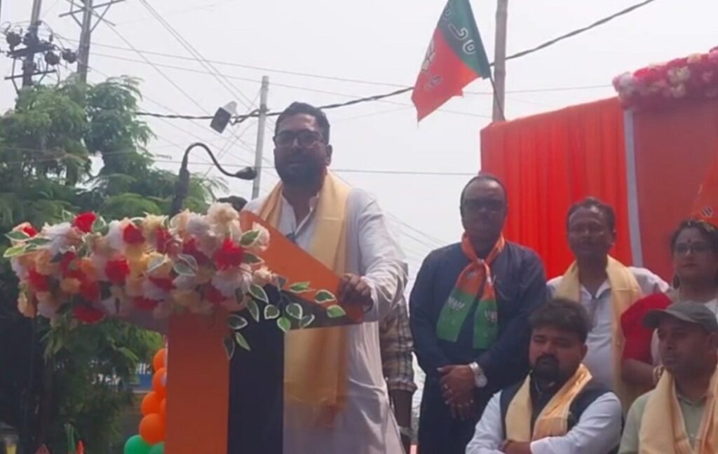 सिलगढी: उत्तर बंगालमा परिवर्तनको आह्वान गर्दै भाजपाको ‘परिवर्तन यात्रा’ को लागि भीड जम्मा भयो