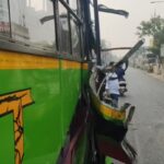 पूर्वा मेदिनीपुरको कोलाघाटमा बस र औषधिले भरिएको लरीबीच ठक्कर, ५ यात्रु घाइते