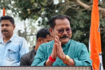 सपना बर्मनको समर्थनमा खगेश्वरद्वारा सभा