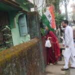 आलोक धारा शक्ति प्रदर्शनका साथ चुनावी मैदानमा प्रवेश गरे, मन्दिरमा प्रार्थना गरेर प्रचार सुरु गरे