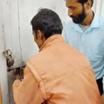 असन्तुष्ट भाजपाका कार्यकर्ताहरूको धर्ना