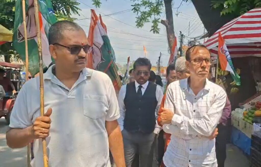 २० वर्षपछि कांग्रेस चुनावी मैदानमा प्रवेश गर्दै, अधिवक्ता आलोक धारा चम्पासरी सिलिगढीलाई समर्थन गर्दै