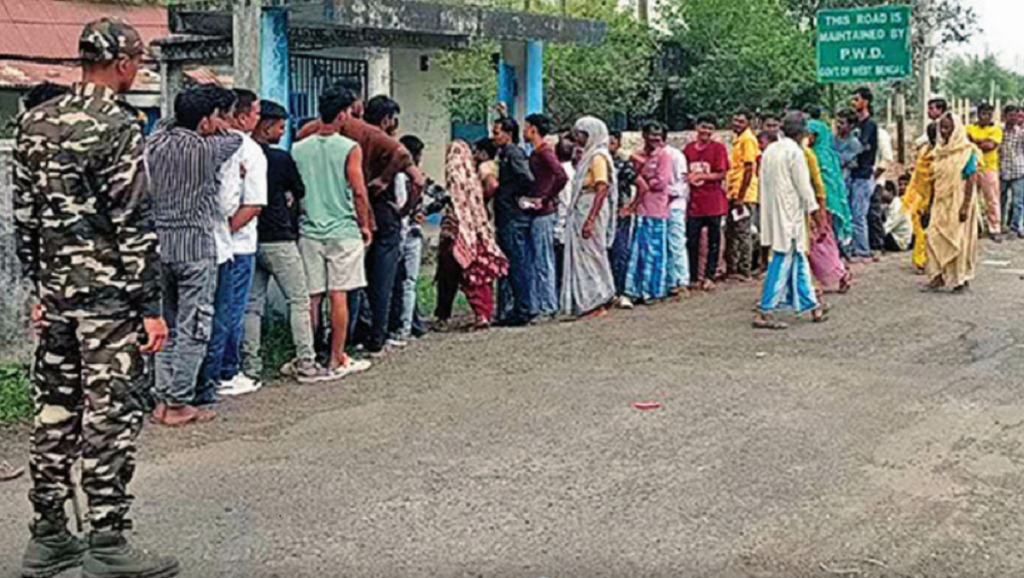 चोपड़ामा शान्तिपूर्ण मतदान