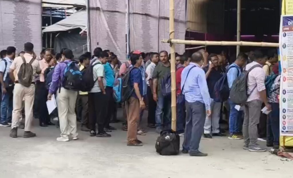 मतदानअघि प्रशासनिक भवनमा सुरक्षा कडा