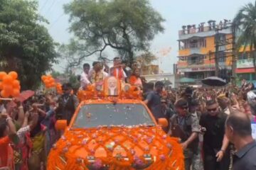 शुभेन्दुको फाल्टामा उच्च भोल्टेज अभियान: मृतक कामदारका परिवारका लागि रोजगारी र विशेष प्याकेजको घोषणा