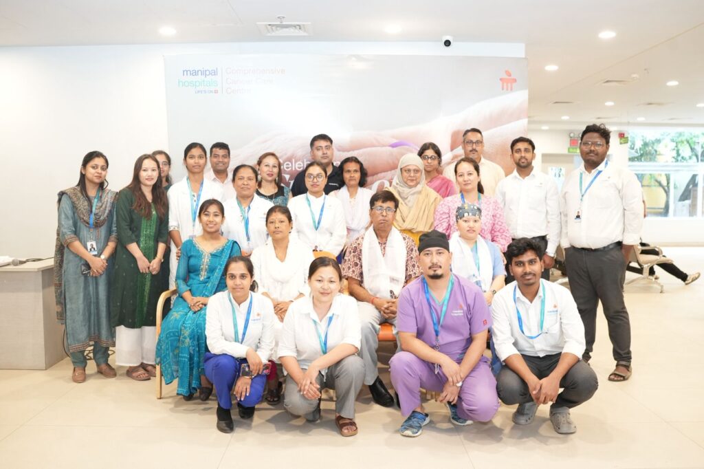 मणिपाल अस्पताल रंगापानीले राष्ट्रिय क्यान्सर सर्वाइभर दिवसको अवसरमा क्यान्सर जितेर जीवनलाई अघि बढाउने व्यक्तिहरूलाई सम्मान गर्दैछ