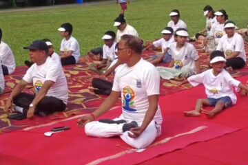 सिलगढी: १२ औं अन्तर्राष्ट्रिय योग दिवसमा “योगा दौड” म्याराथन मनाइयो, सात दिने कार्यक्रमहरू पूर्ण रूपमा सम्पन्न भए