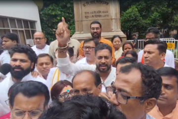 पत्रकारों पर हमले के खिलाफ विधानसभा में भाजपा विधायकों का जोरदार प्रदर्शन: काली पट्टी बांधकर जताया विरोध, सख्त कार्रवाई की मांग