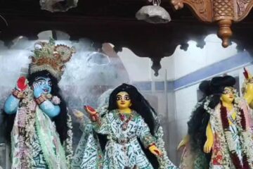 नवद्वीपको पोडामतलामा रहेको ऐतिहासिक श्यामसुन्दर मन्दिरमा चोरी; राधा-कृष्णको सुनका गहना लिएर चोर फरार