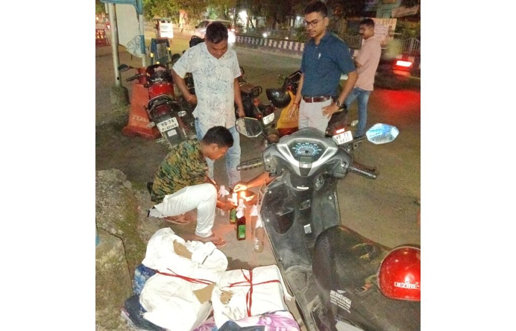 प्रधान नगर अन्तःशुल्क विभागले ठूलो कारबाही सञ्चालन गर्दै हिलकार्ट रोडबाट ठूलो मात्रामा अवैध सिक्किम मदिरा बरामद गरेको छ
