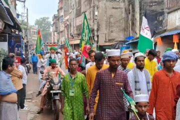 बांकुरामा विश्व पैगम्बर दिवस भक्ति र उत्साहका साथ मनायो, शहरमा भव्य जुलुस; कडा सुरक्षा व्यवस्था