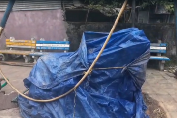 चेस्ट क्लिनिक रोडमा अवैध बोरिङविरुद्ध स्थानीयको विरोध