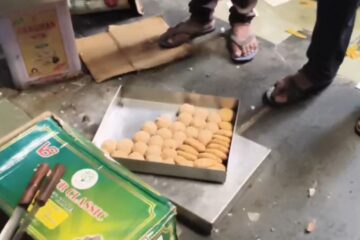 घिउमा झिंगा र अत्यन्तै फोहोर अवस्था: सिलिगुडीको सेभोके रोडमा रहेको ‘माखन भोग’ कारखाना सिल गरियो