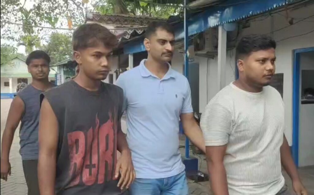 धम्की र जबरजस्ती चन्दा असुली गरेको आरोपमा गेटबजारमा तीन जना पक्राउ