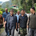 भाजपा सिक्किम टोलीद्वारा पहिरो प्रभावित रिम्बीको भ्रमण, अवस्थाको निरीक्षण तथा राहत सामग्री हस्तान्तरण