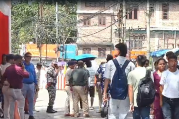 कालेबुङ आउँदै गरेको मुख्यमन्त्रीको हेलिकप्टर अवतरण गर्न नसकी फर्कियो