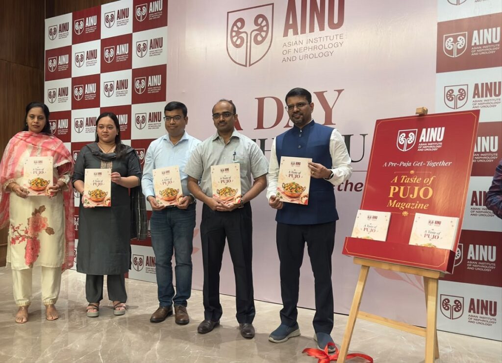 एआइएनयू सिलगढ़ीले डायलाइसिस बिरामीहरूसँग प्रि-पूजा मनाउँदै, मिर्गौला-मैत्री मेनुको सुरुवात गर्‍यो